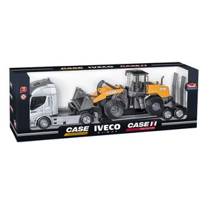 Miniatura HI-WAY Plataforma Pá Carregadeira CASE Authentic