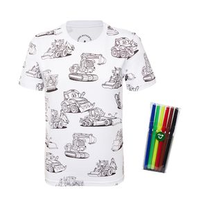 Camiseta Infantil Tractors Heavy CASE Authentic